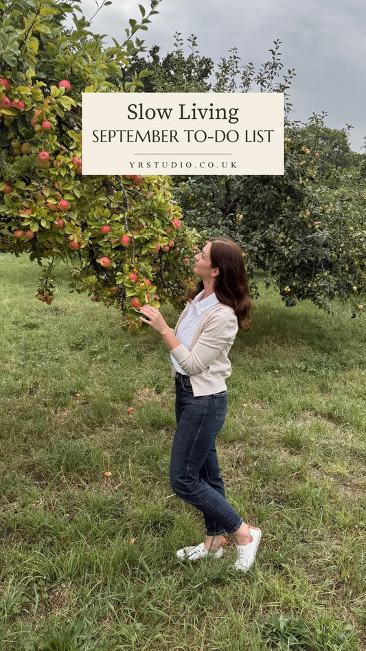 Slow Living September To-Do List