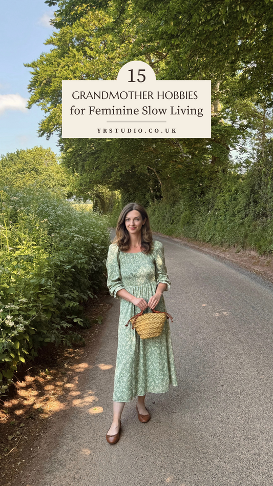 15 Grandmother Hobbies for Feminine Slow Living