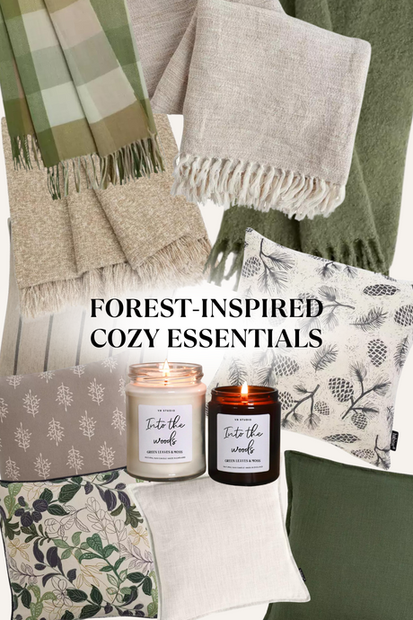 Forest-Inspired Home Decor & Candles