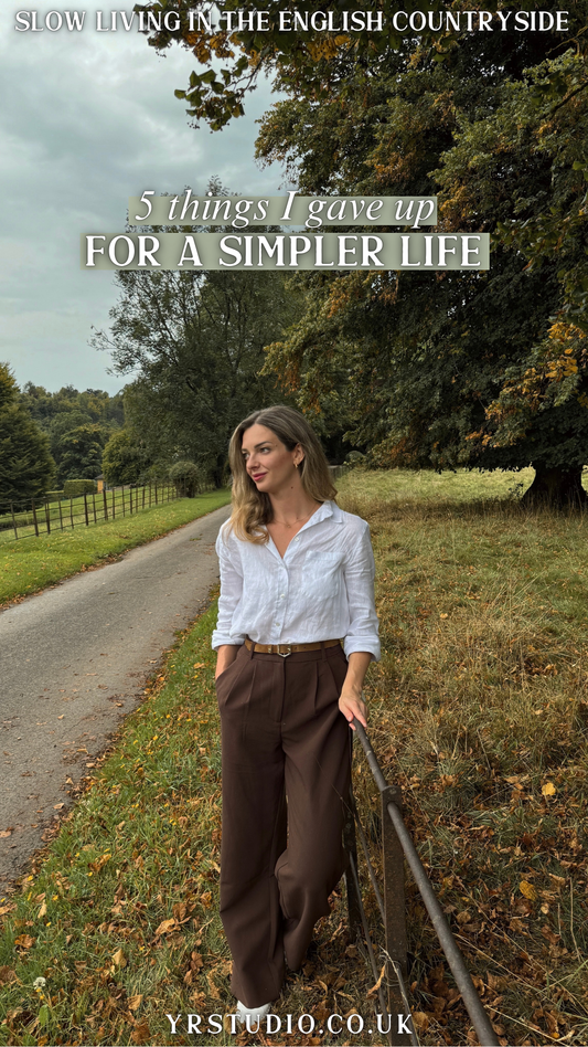 5 Things I Gave Up for a Simpler Life