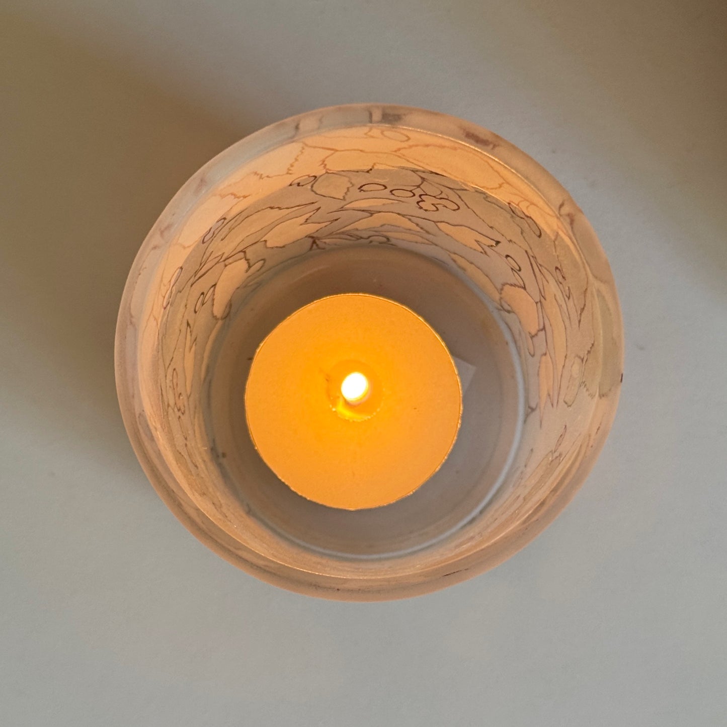 Autumn Leaves Candle Holder
