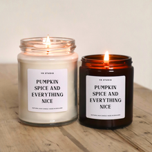 Load image into Gallery viewer, Pumpkin Spice Everything Nice - Cosy Autumn Candle