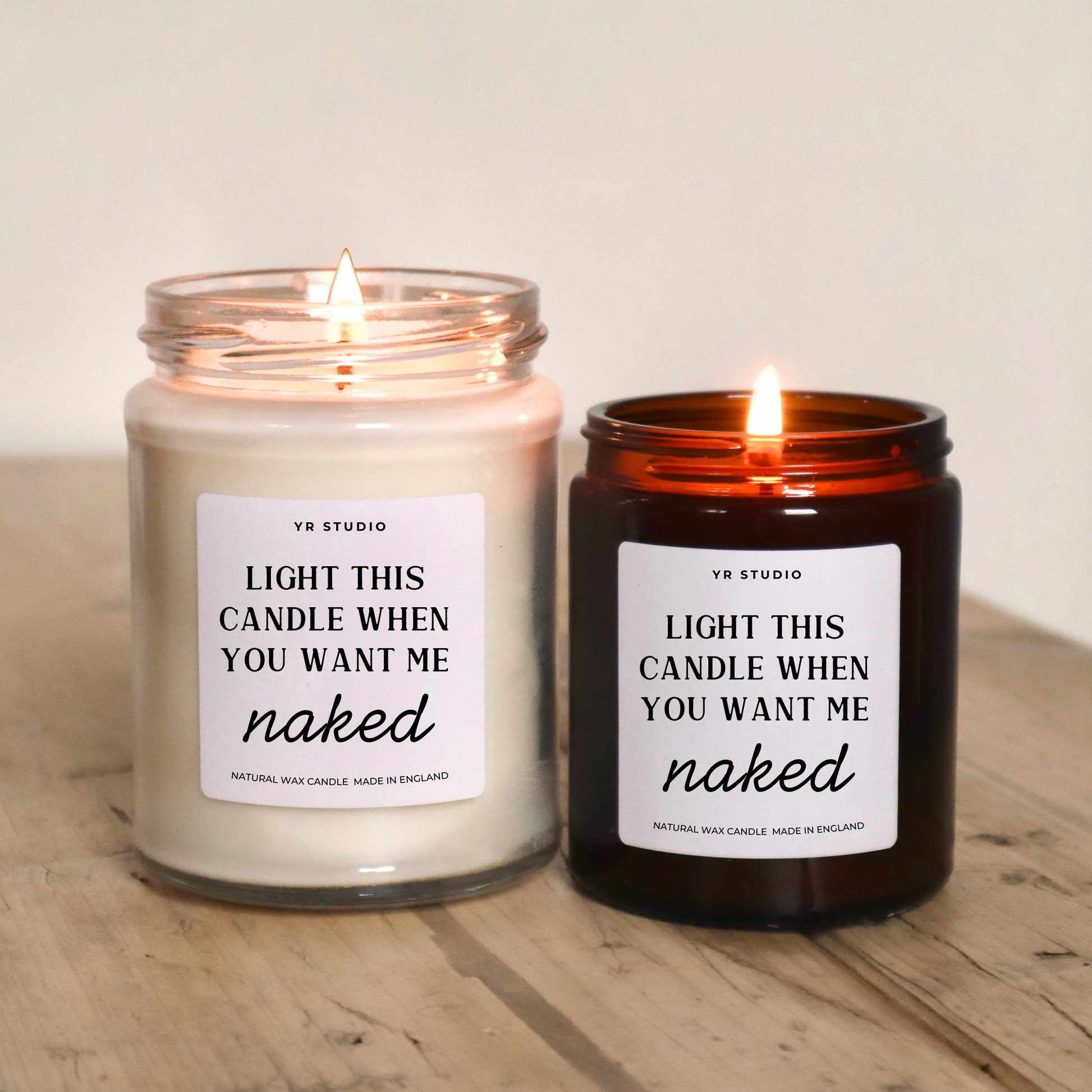 Naked Candle for Him - Funny 20th/30th/40th Birthday; Valentine's Gift