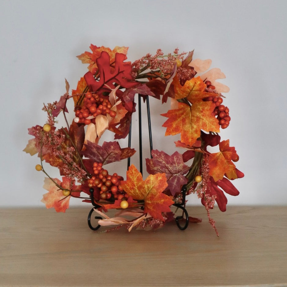 Small Autumn Wreath 30cm