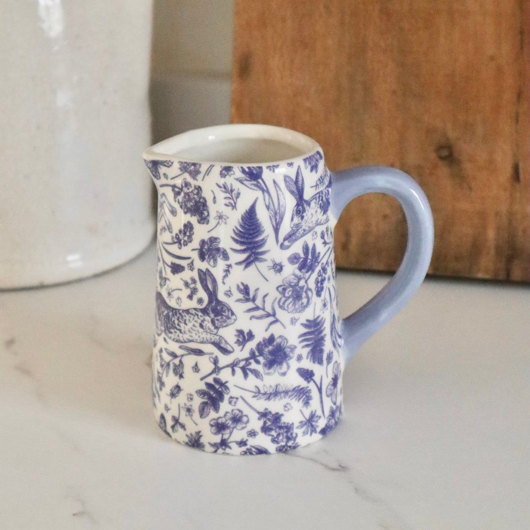 Blue Hare Small Jug