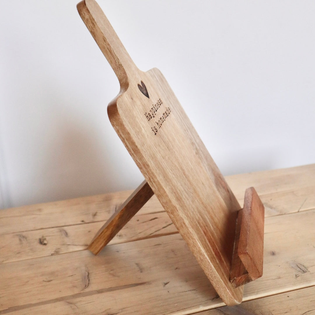 Rustic Recipe Book Stand