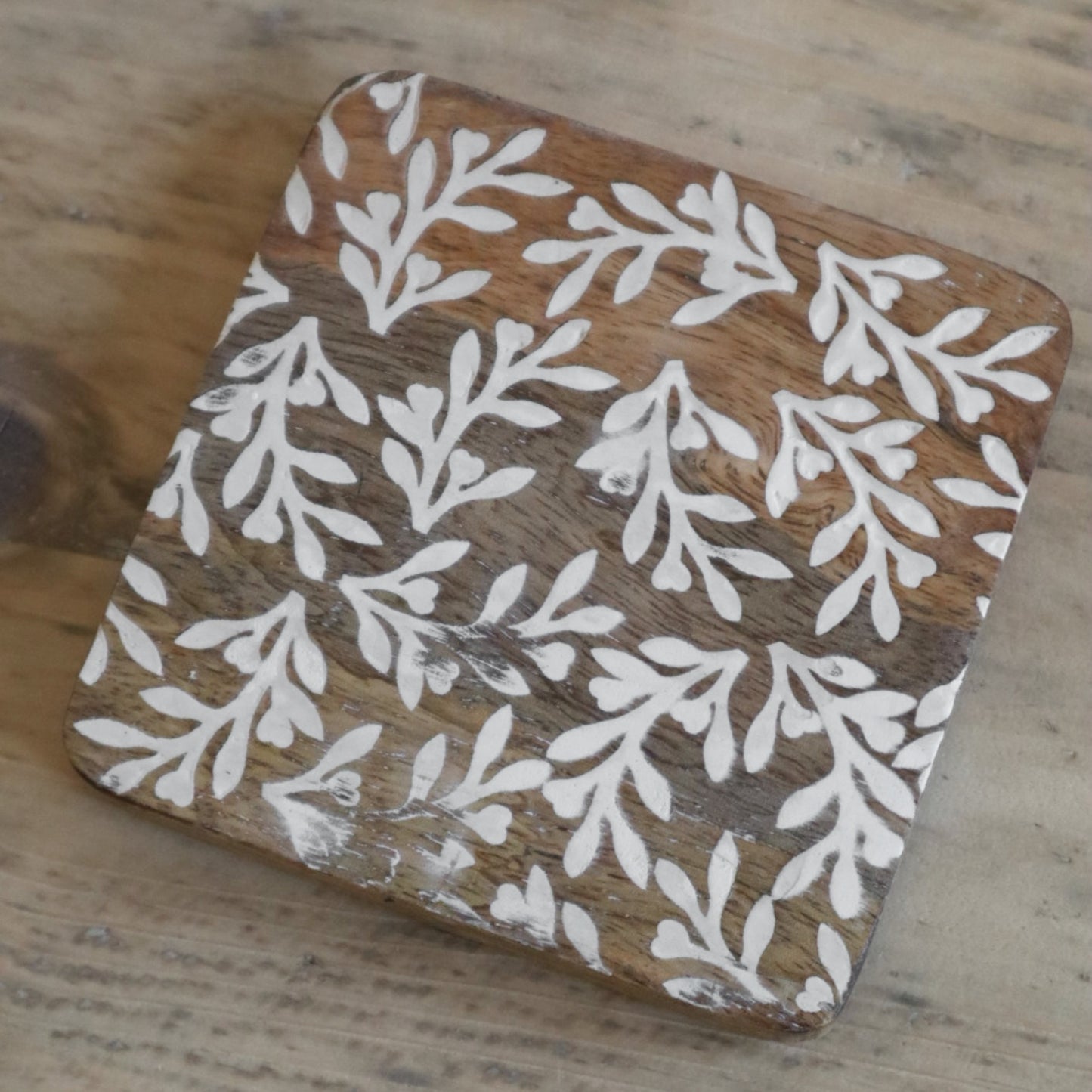 Set of 4 Wood Coasters