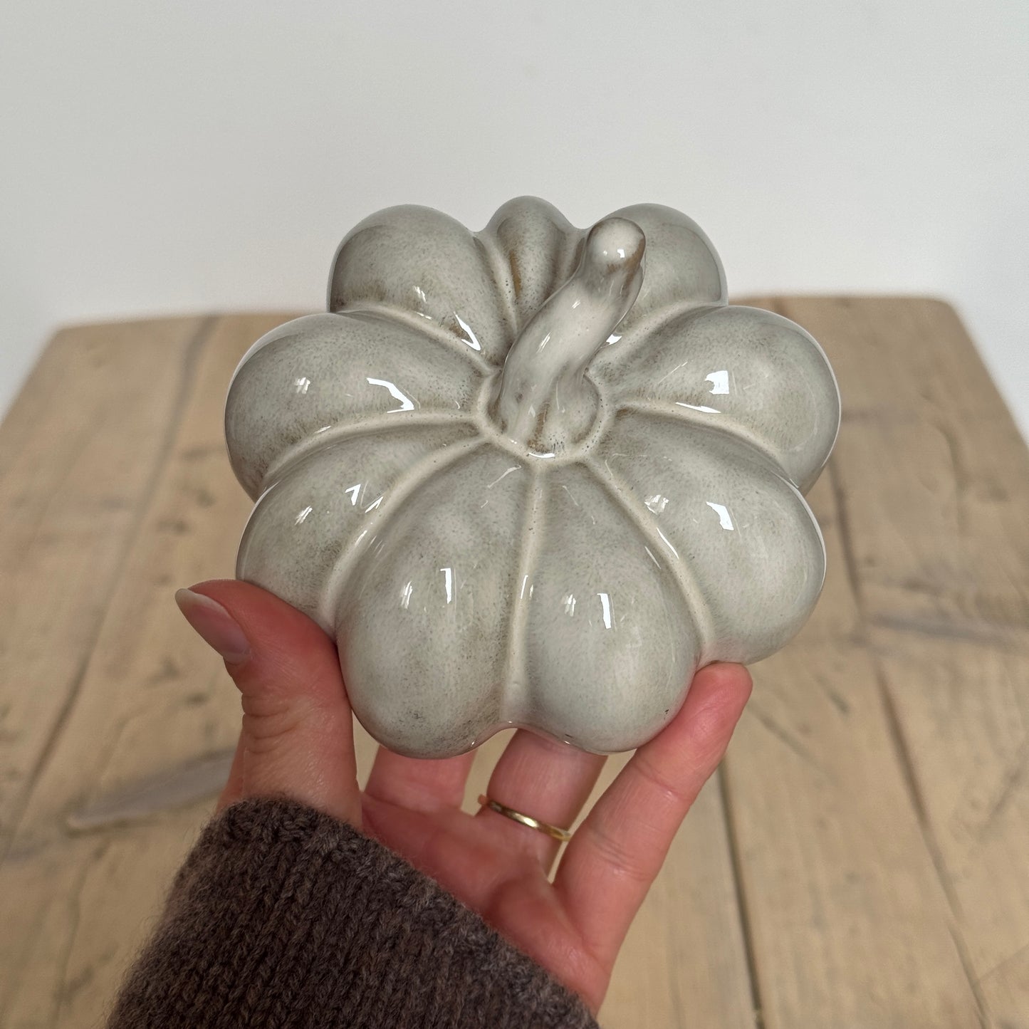 Rustic Pumpkin Ornament