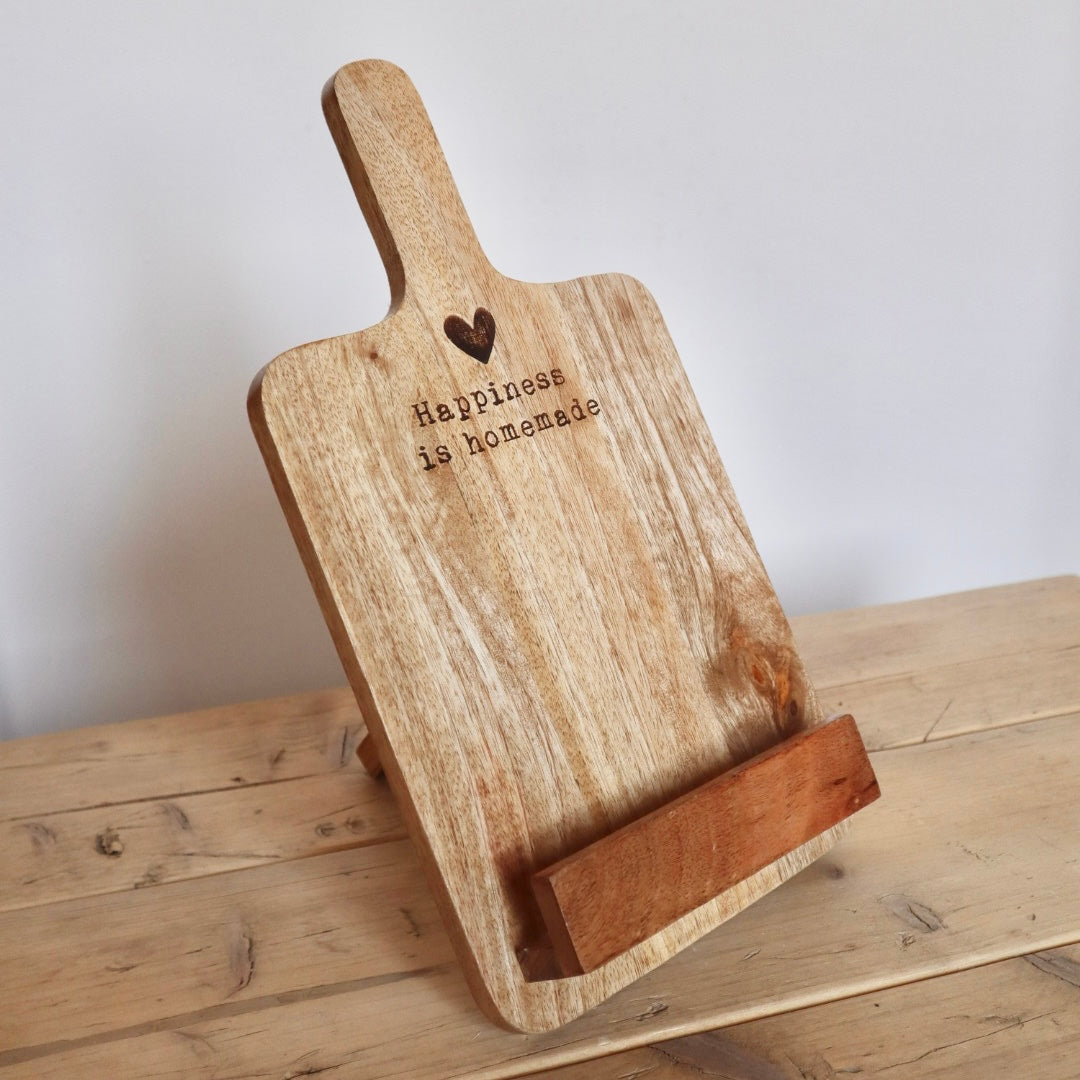 Rustic Recipe Book Stand