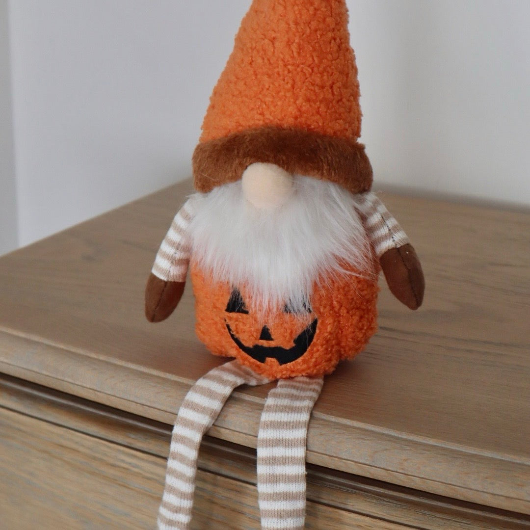 Pumpkin Gonk Halloween Decor