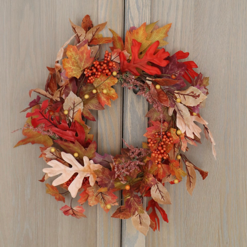 Vibrant Autumn Wreath 50cm