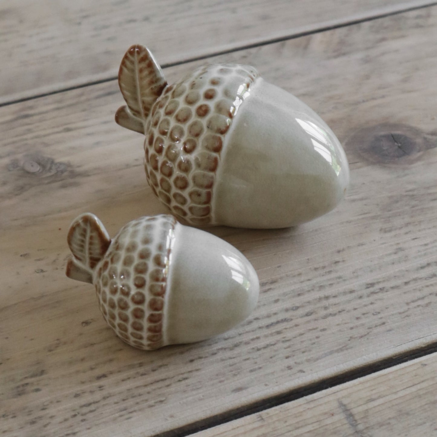 Rustic Acorn Decoration - 2 Sizes