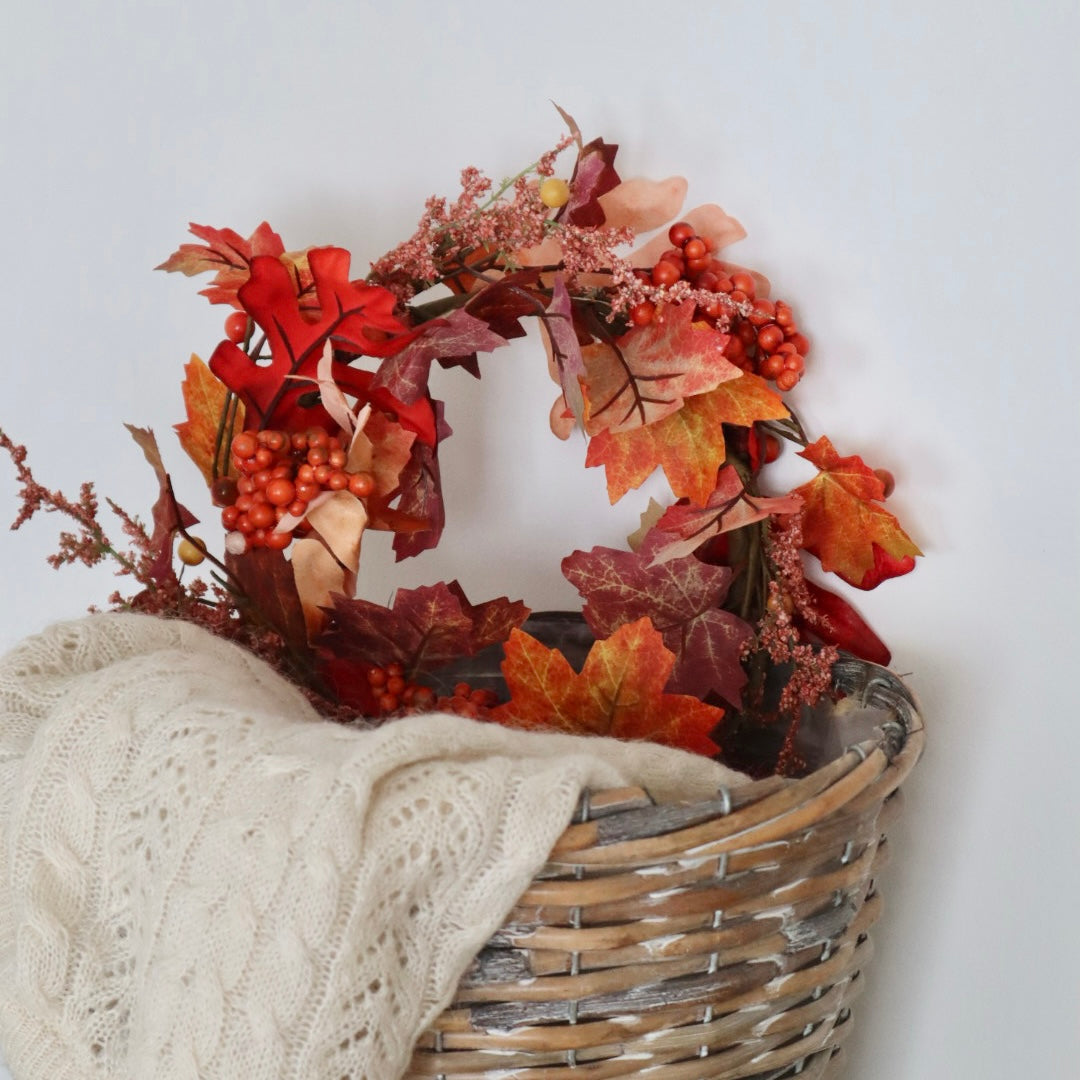 Small Autumn Wreath 30cm