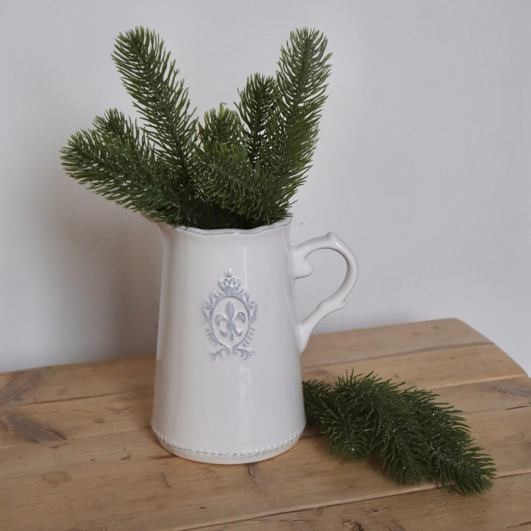 Rustic Ceramic Jug Country Style Vase YR studio YR Studio