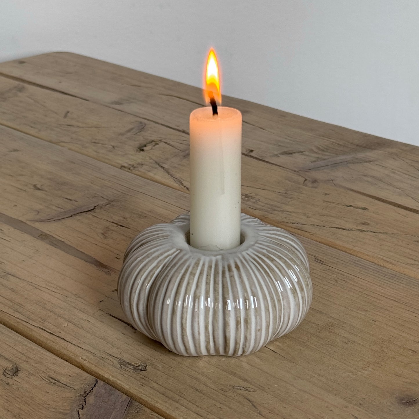 Pumpkin Dinner Candle Holder