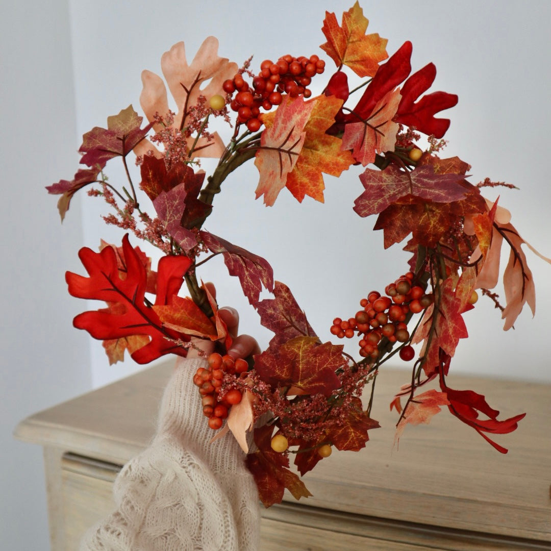Small Autumn Wreath 30cm