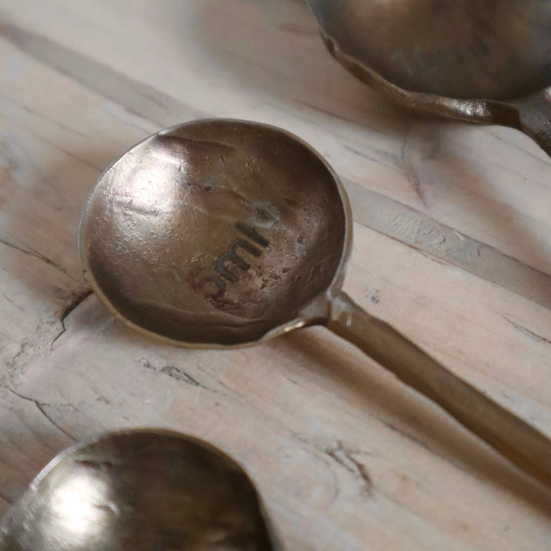 Forged Measuring Spoons Set of 4 – Timeless Artisan Kitchen Tools