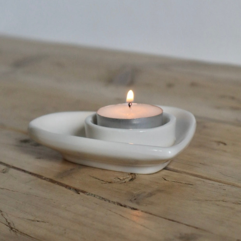 Heart-Shaped Tea Light Holder for Valentine’s Day | Cute Home Décor