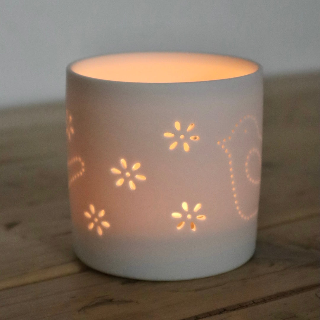 Cut-Out Bird Tea Light Holder | Nature-Inspired Spring Décor