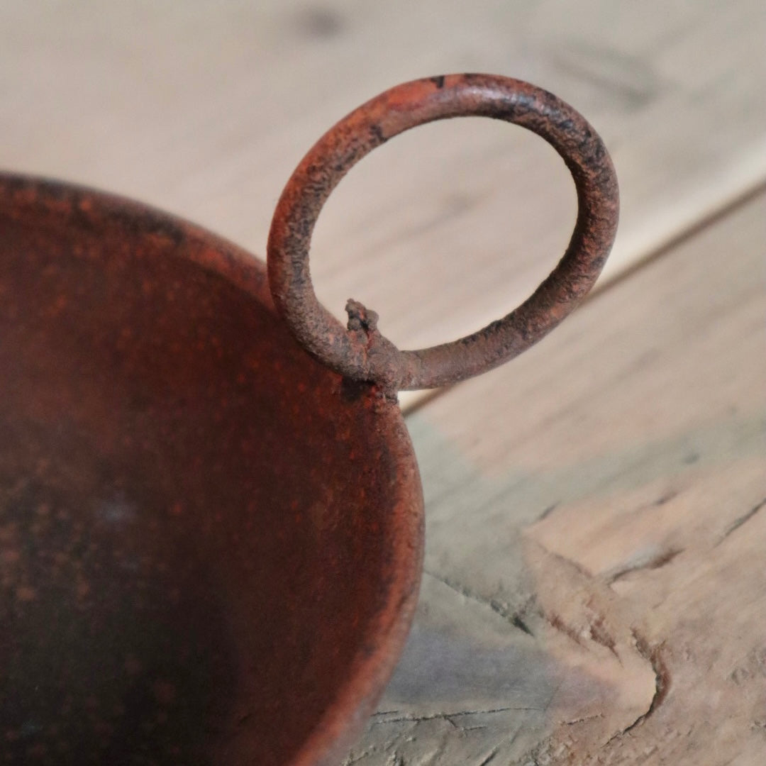 Vintage Rustic Candle Holder (Small) – Perfect for Country Décor & Dinner Candles