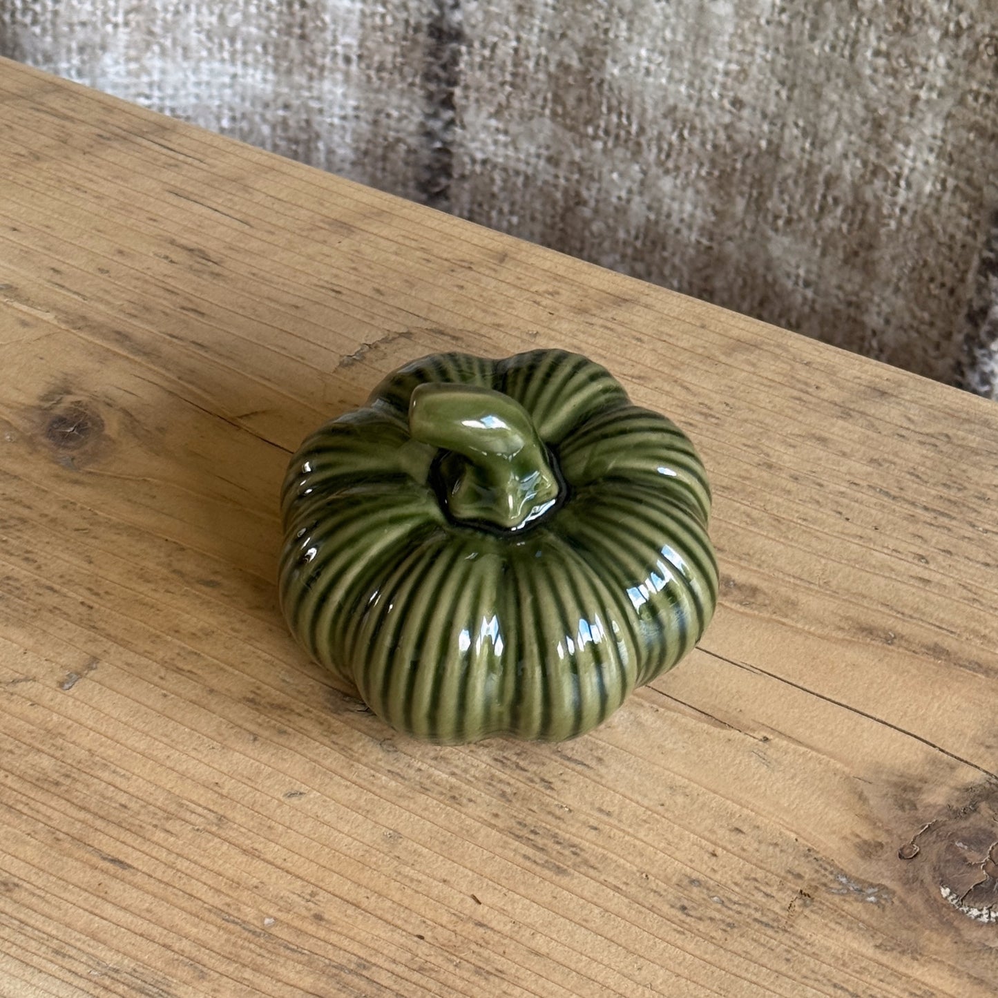Green Pumpkin Ornament