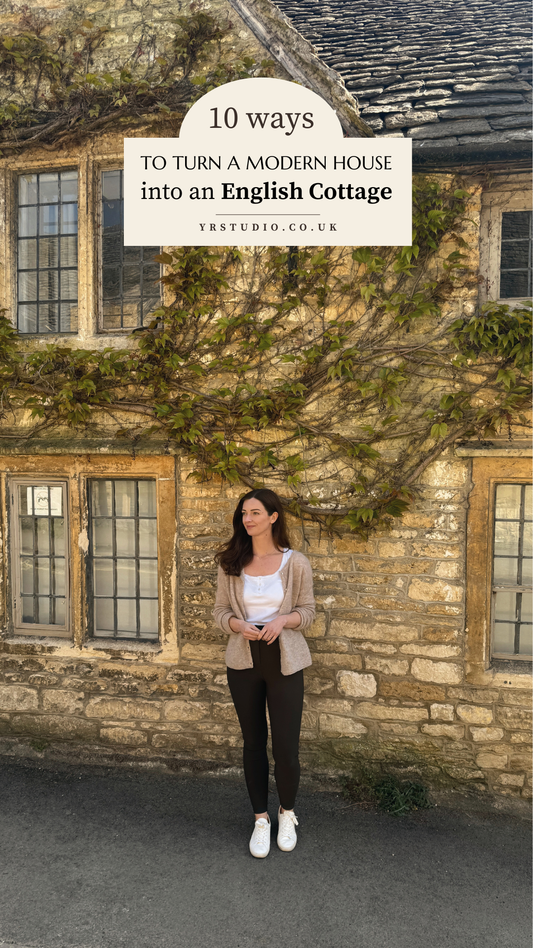 10 Ways to Turn a Modern House into an English Cottage for Slow Living