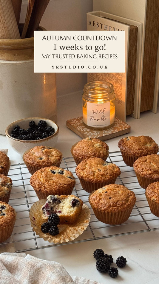 Autumn Countdown: 1 Week to Go - Baking Recipes for the Cosy Season