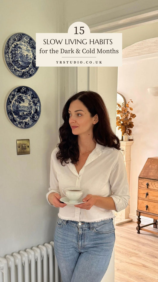 15 Slow Living Habits for the Dark & Cold Months