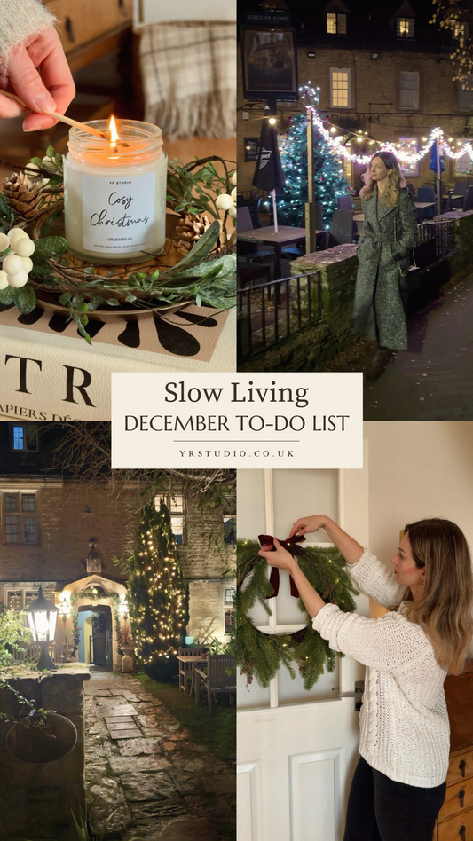 December Slow Living To-Do List