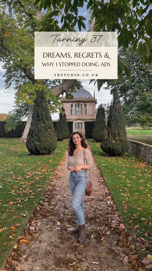 Turning 37: Dreams, Regrets and Why I Stopped Doing Ads