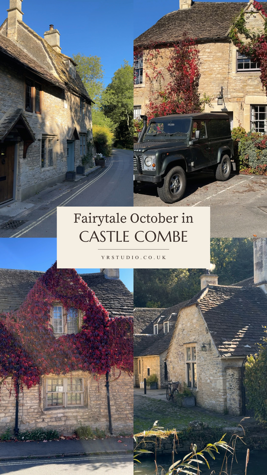 October in Castle Combe & Halloween at the Farm Shop