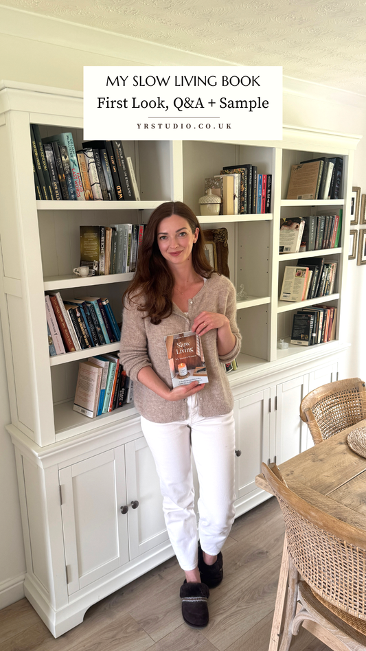 My Slow Living Book: First look, Sample & Book Q&A