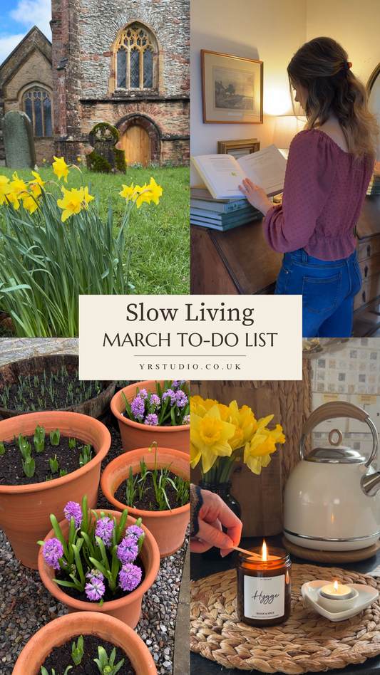 Slow Living March "To-Do" List