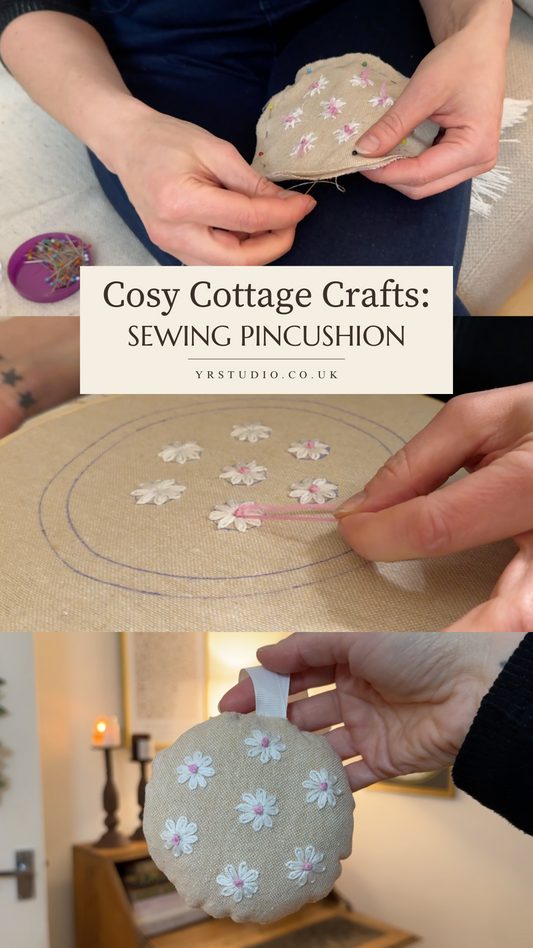 Cosy Cottage Crafts: DIY Sewing Pincushion Tutorial