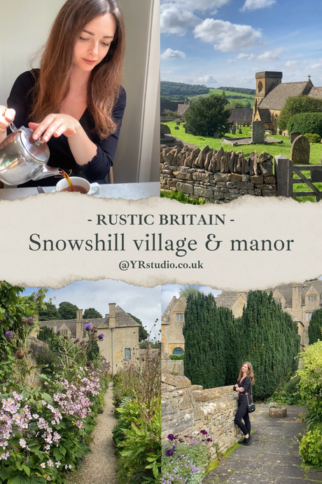 Snowshill village & manor in Cotswolds