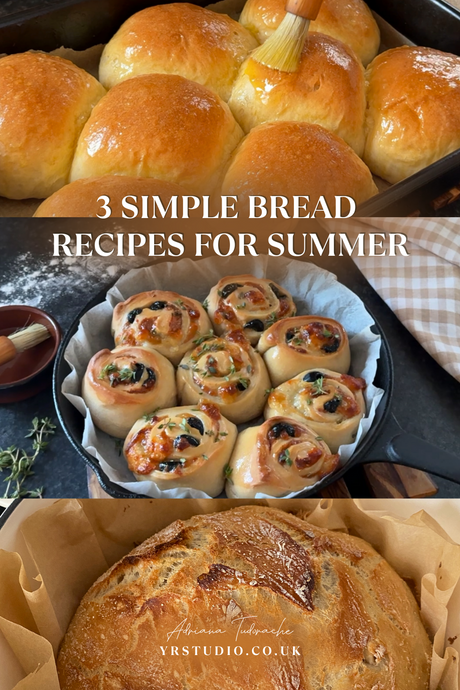 3 Simple Savoury Bread Recipes for Summer