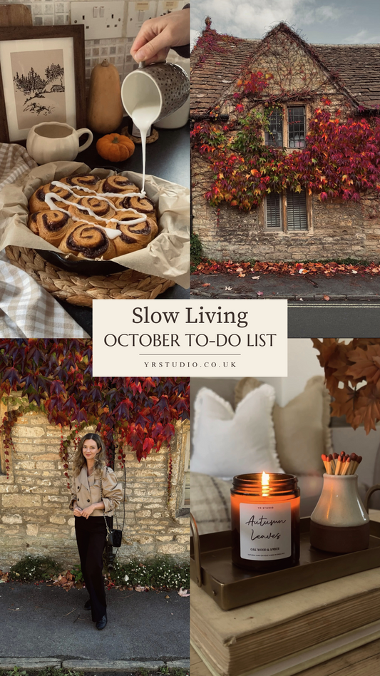 October Slow Living: Finding Calm and Comfort in Autumn