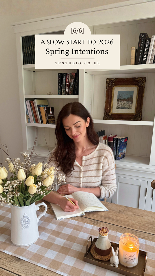 [6/6] A Slow Start to 2026: Spring Intentions