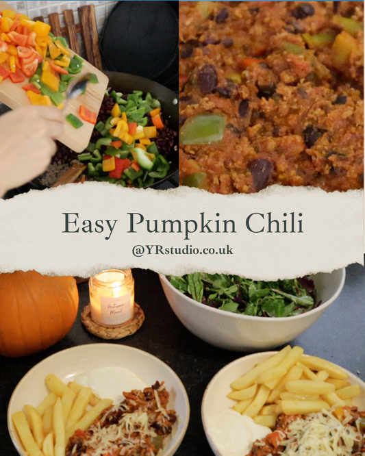 easy pumpkin chili recipe UK