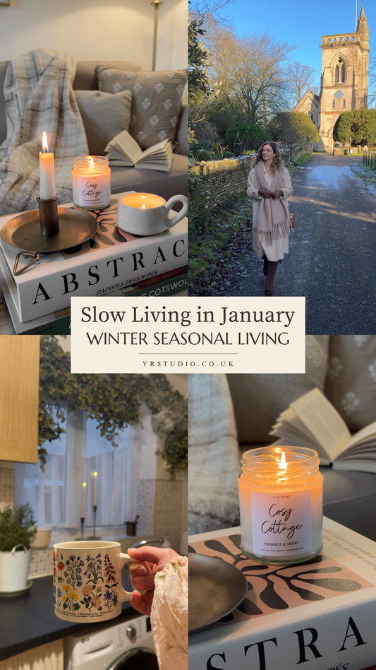 Slow Living in January: Cosy Winter Seasonal Living