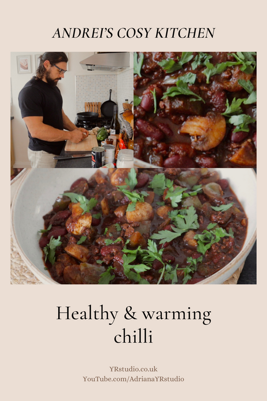 Healthy, warming chilli