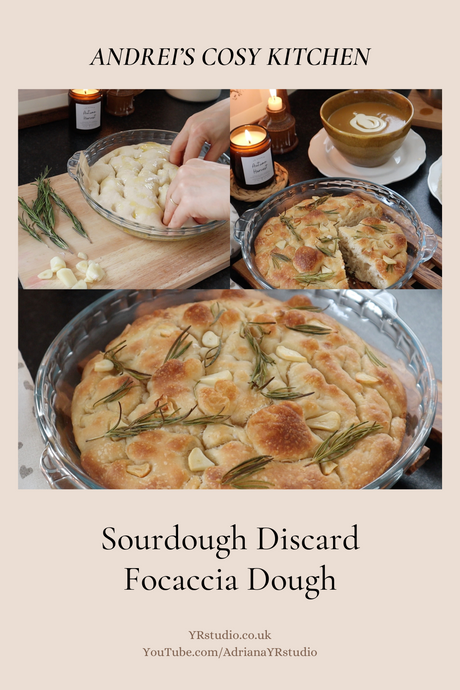 Sourdough Discard Focaccia Dough