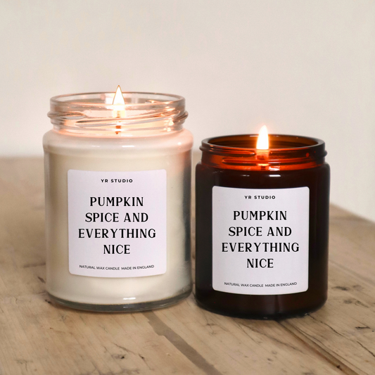 Pumpkin Spice Everything Nice - Cosy Autumn Candle