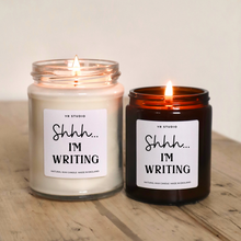 Load image into Gallery viewer, Creative Writing Gift Candle - The Perfect Present for Authors and Blogge