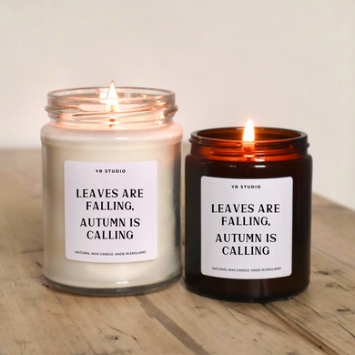 Autumn Leaves Candle | October & Halloween Essence | Pumpkin Spice Fall Aroma