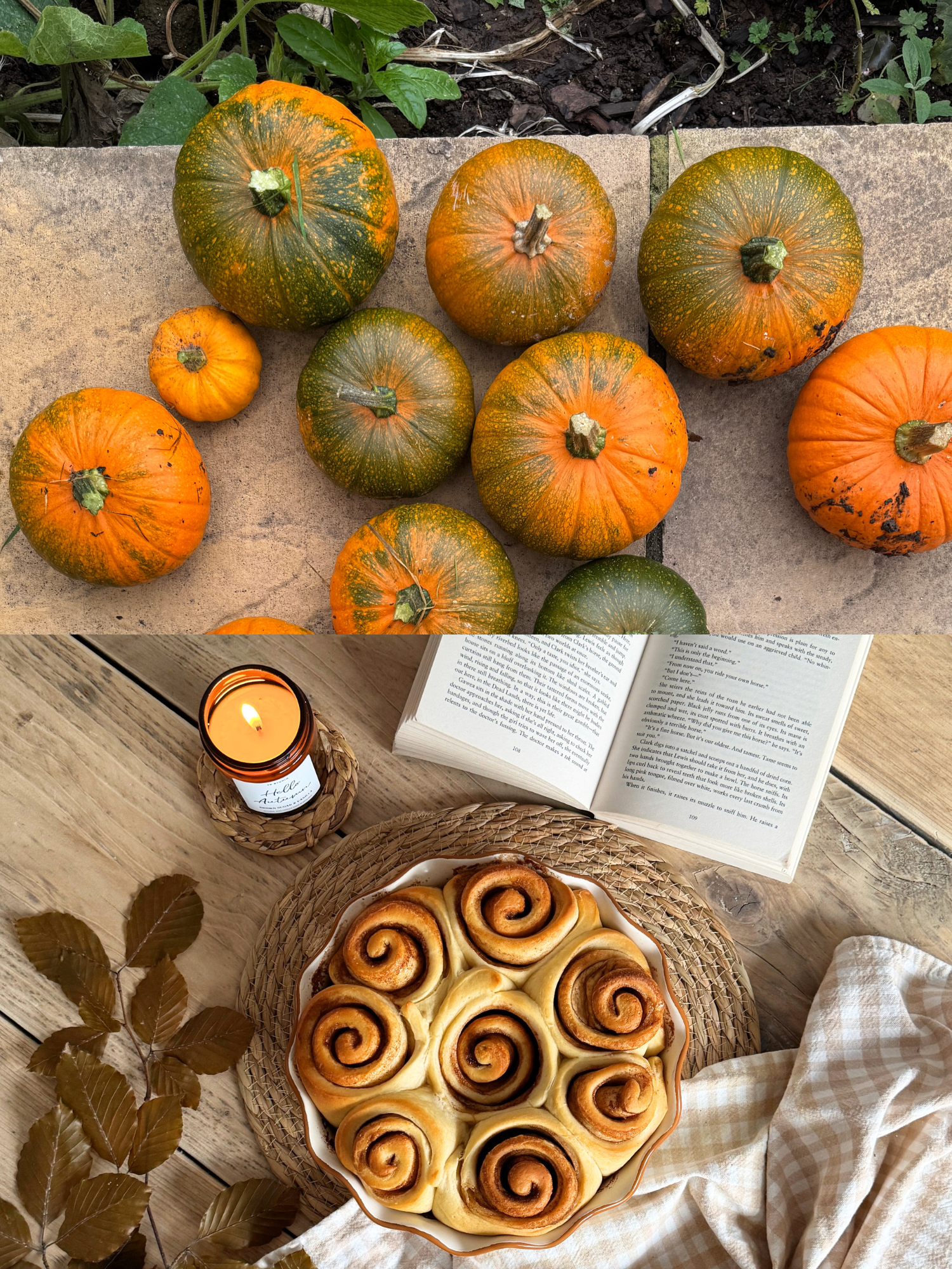 Autumn candles UK
