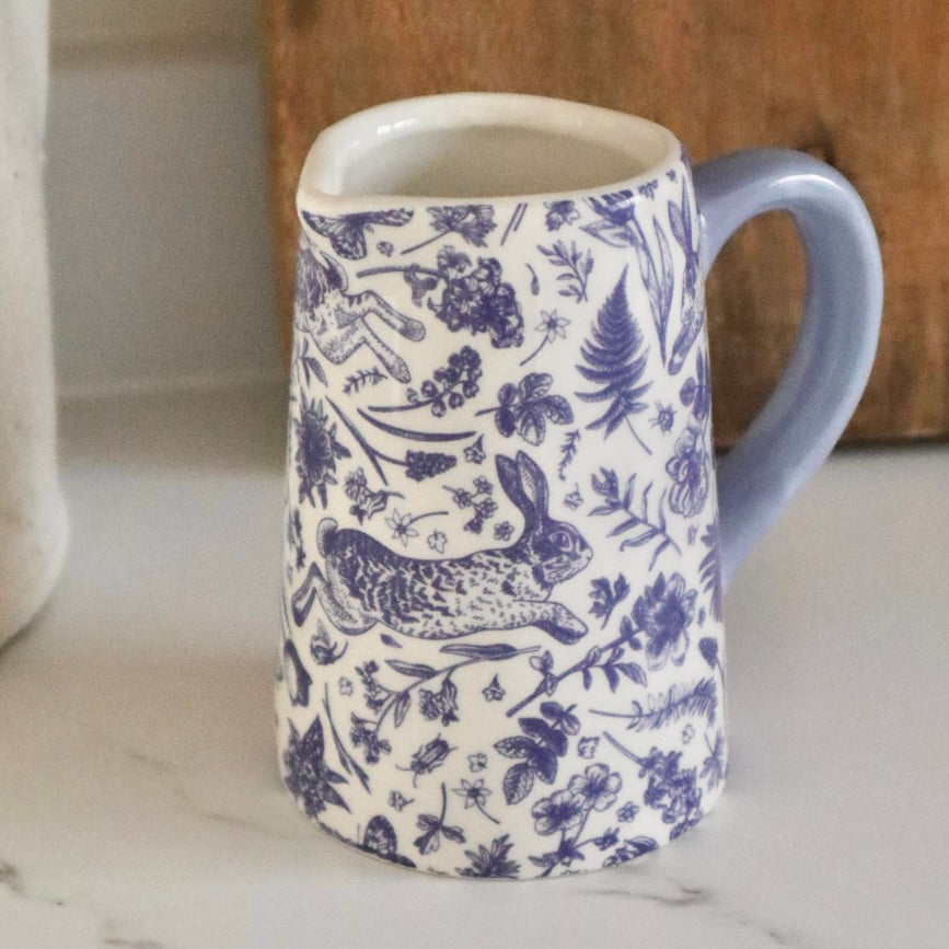 Blue Hare Small Jug