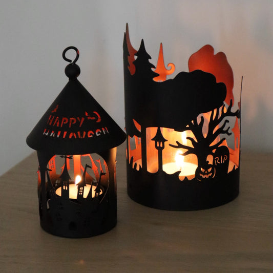 Halloween Tea Light Holders - 2 styles