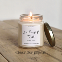 Load image into Gallery viewer, Enchanted Forest Book Lover Candle | Capturing the Essence of English Bluebell Woodlands
