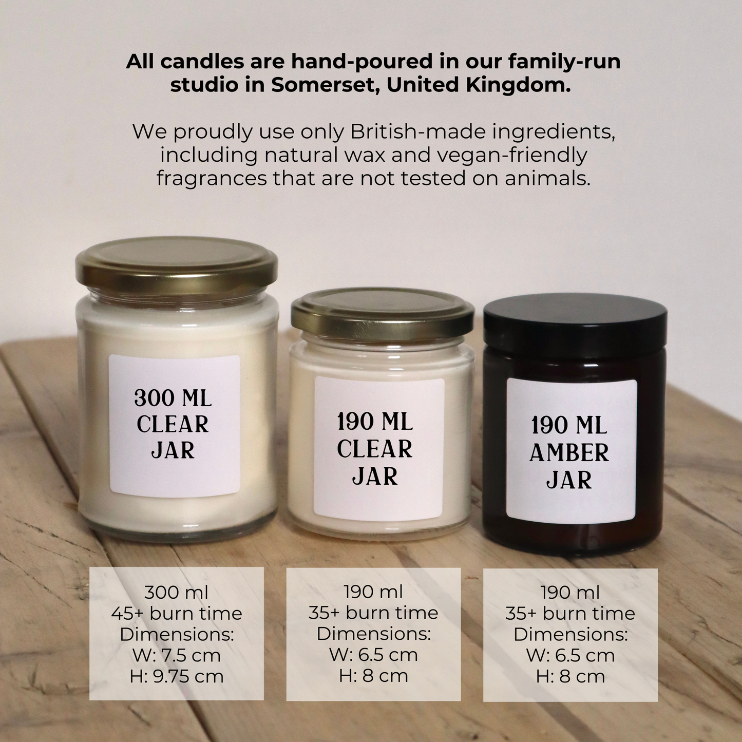 Colour Coded Spreadsheet Gift Candle